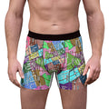 Detroit Zip Code Boxer Briefs — All-Over-Print Detroit Map Underwear