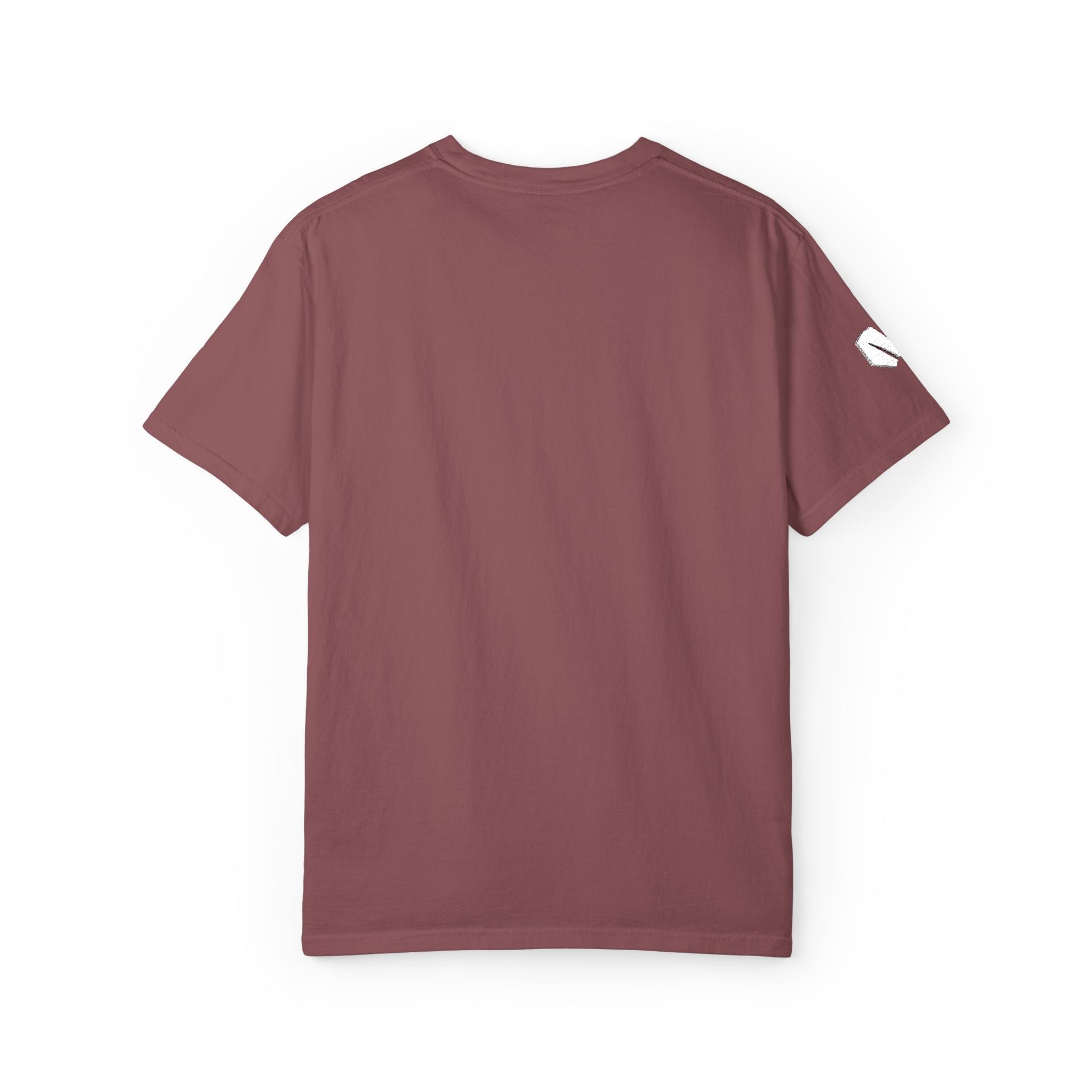 M.U.T. Distressed Logo Tee — Casual Garment-Dyed Unisex T-Shirt