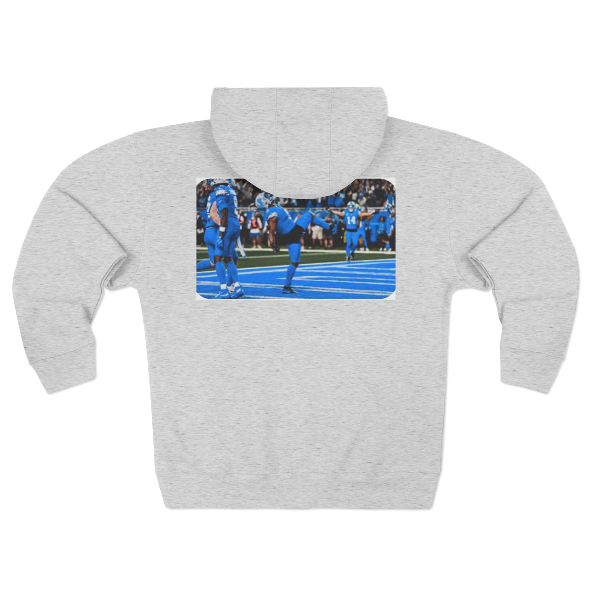 Photo Pic "Best Running Back in the Game" Hoodie — Football Fan Zip-Up
