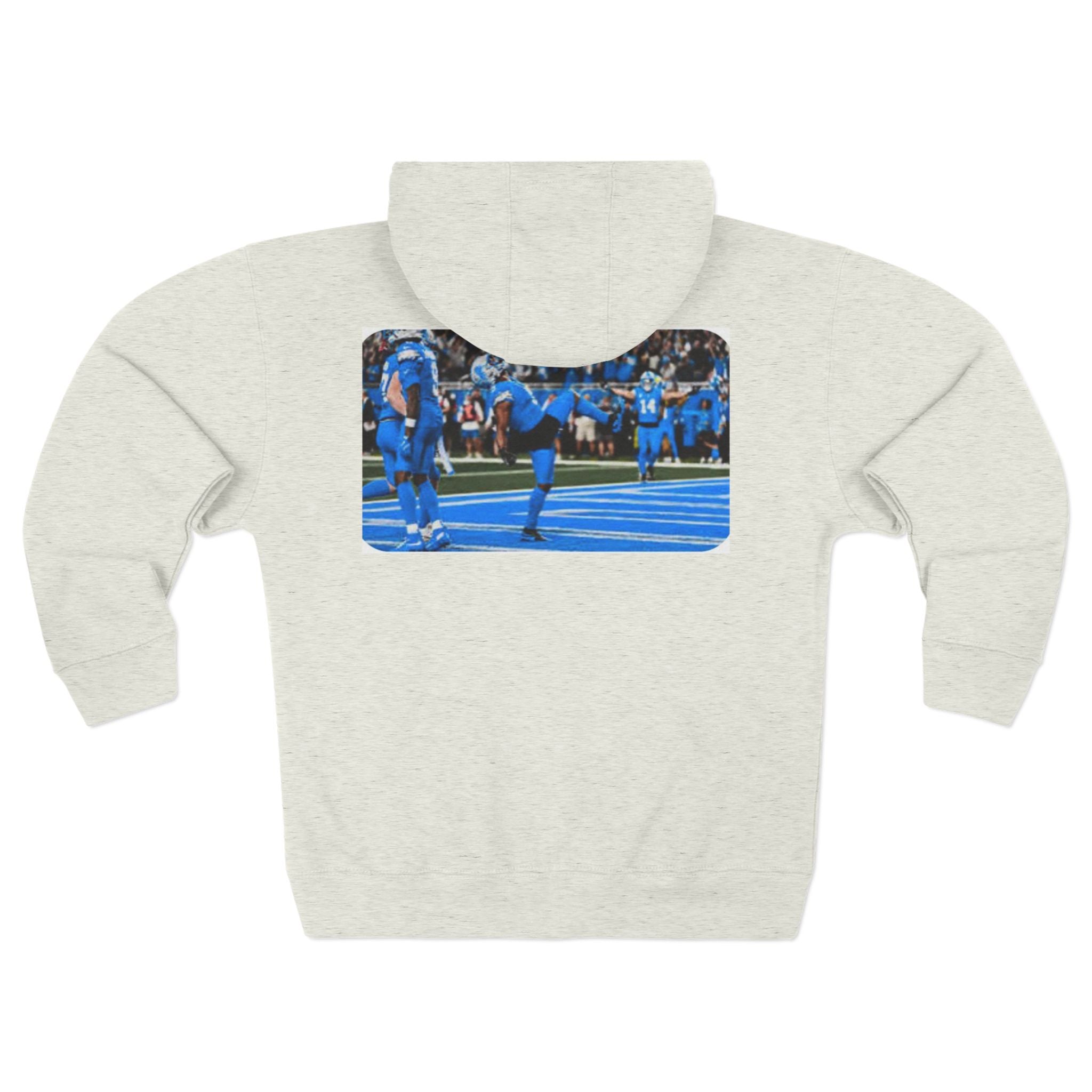 Photo Pic "Best Running Back in the Game" Hoodie — Football Fan Zip-Up