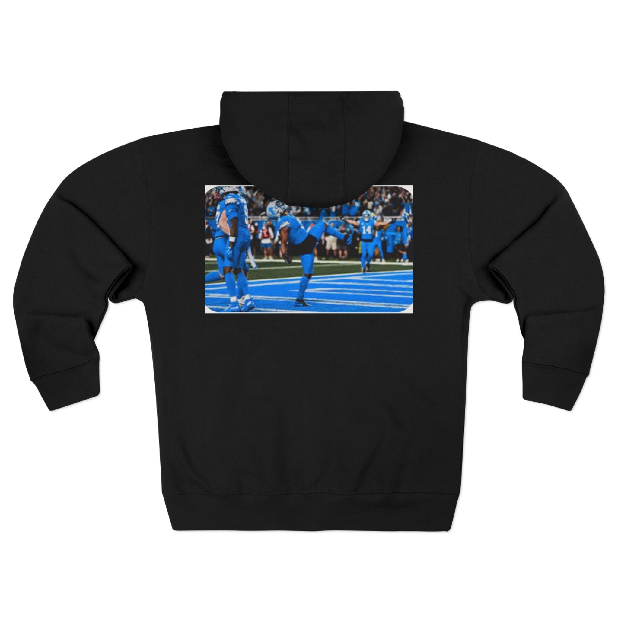 Photo Pic "Best Running Back in the Game" Hoodie — Football Fan Zip-Up