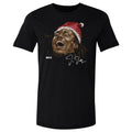 Justin Jefferson Minnesota Portrait Santa Hat WHT